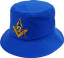 Blue Mason Bucket Hat