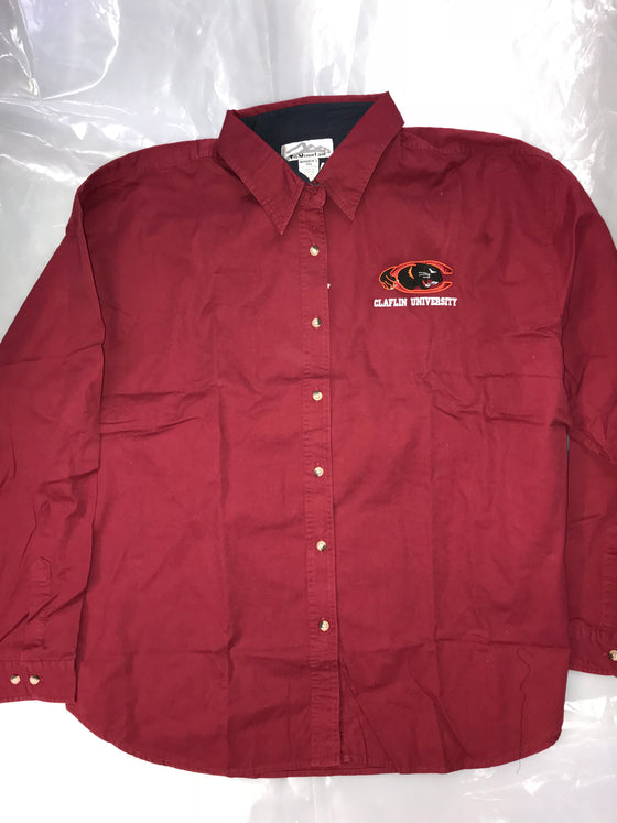 Maroon Claflin Button Down Shirt